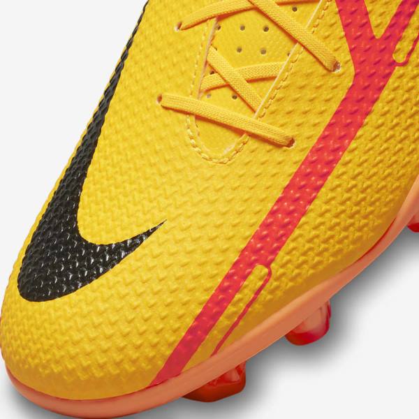 Buty Piłkarskie Damskie Nike Phantom GT2 Club MG Multi-Ground Pomarańczowe Głęboka Czerwone Czarne | NK536CKY