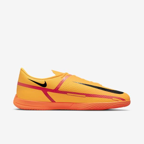 Buty Piłkarskie Damskie Nike Phantom GT2 Club IC Indoor Court Pomarańczowe Głęboka Czerwone Czarne | NK690FXY