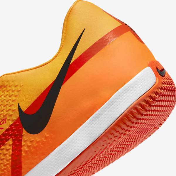 Buty Piłkarskie Damskie Nike Phantom GT2 Academy IC Indoor-Court Pomarańczowe Głęboka Czerwone Czarne | NK730ORA