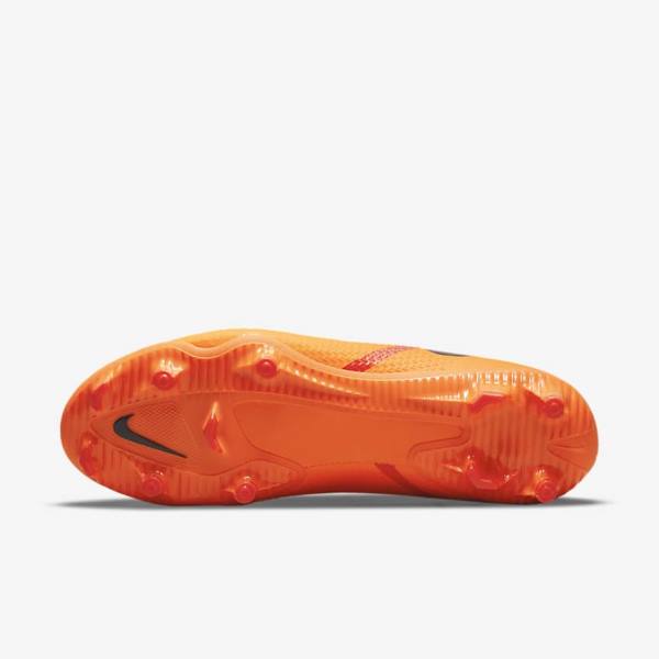 Buty Piłkarskie Damskie Nike Phantom GT2 Academy MG Multi-Ground Pomarańczowe Głęboka Czerwone Czarne | NK736NYJ