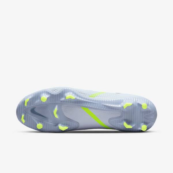 Buty Piłkarskie Damskie Nike Phantom GT2 Pro FG Firm-Ground Szare Głęboka Niebieskie | NK768FQP