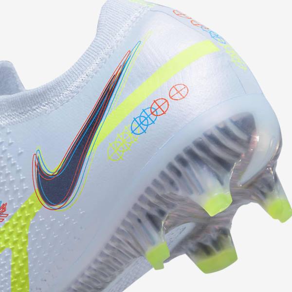 Buty Piłkarskie Damskie Nike Phantom GT2 Elite FG Firm-Ground Szare Głęboka Niebieskie | NK895LXZ