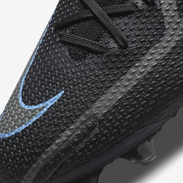 Buty Piłkarskie Damskie Nike Phantom GT2 Dynamic Fit Elite FG Firm-Ground Czarne Szare | NK942XQN