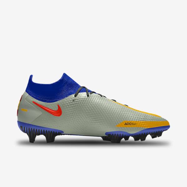 Buty Piłkarskie Damskie Nike Phantom GT Elite By You Custom Firm Ground Kolorowe | NK251GFX