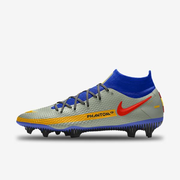 Buty Piłkarskie Damskie Nike Phantom GT Elite By You Custom Firm Ground Kolorowe | NK251GFX