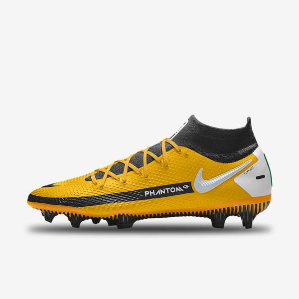 Buty Piłkarskie Damskie Nike Phantom GT Elite By You Custom Firm Ground Kolorowe | NK851VSI