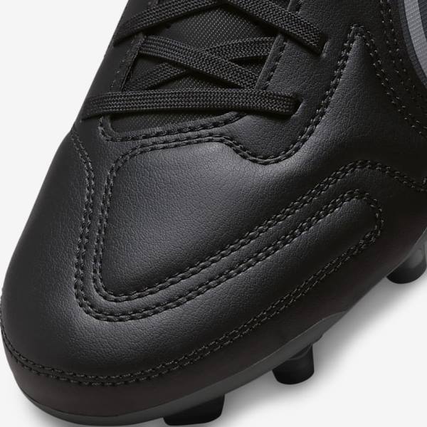 Buty Piłkarskie Damskie Nike Tiempo Legend 9 Club MG Multi-Ground Czarne Ciemny Szare | NK156MPE