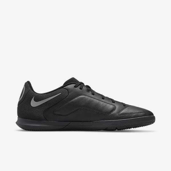 Buty Piłkarskie Damskie Nike Tiempo Legend 9 Club IC Indoor-Court Czarne Ciemny Szare | NK504EVZ