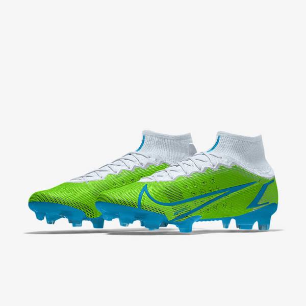 Buty Piłkarskie Męskie Nike Mercurial Superfly 8 Elite By You Custom Kolorowe | NK205QHS