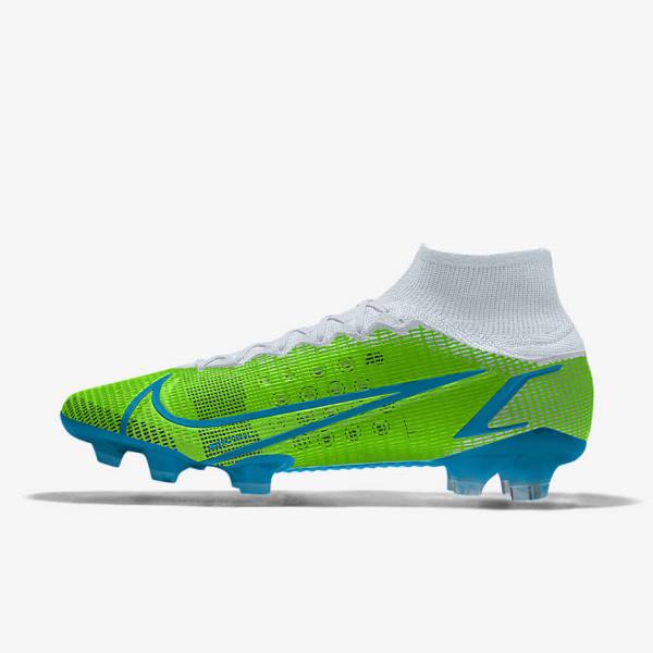 Buty Piłkarskie Męskie Nike Mercurial Superfly 8 Elite By You Custom Kolorowe | NK205QHS