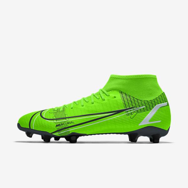 Buty Piłkarskie Męskie Nike Mercurial Superfly 8 Academy By You Custom Kolorowe | NK736KVJ