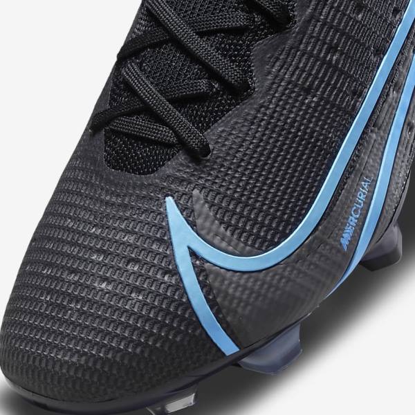 Buty Piłkarskie Męskie Nike Mercurial Vapor 14 Elite FG Firm-Ground Czarne | NK408MZI