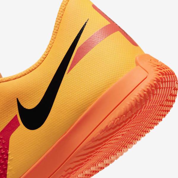 Buty Piłkarskie Męskie Nike Phantom GT2 Club IC Indoor Court Pomarańczowe Głęboka Czerwone Czarne | NK951YCT