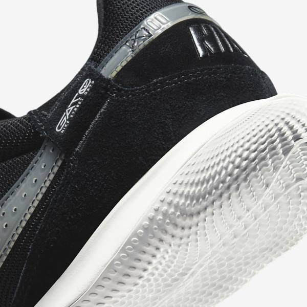 Buty Piłkarskie Męskie Nike Streetgato Czarne Białe | NK159VLT