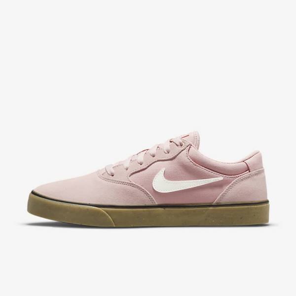 Buty Skate Damskie Nike SB Chron 2 Różowe Głęboka Brązowe | NK468SQV