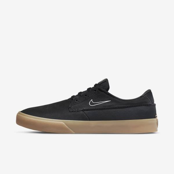 Buty Skate Damskie Nike SB Shane Czarne | NK215PFO