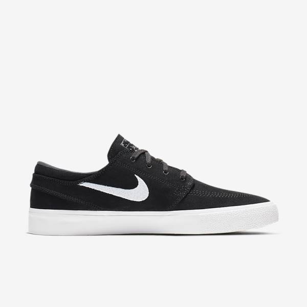 Buty Skate Damskie Nike SB Zoom Stefan Janoski RM Czarne Szare Głęboka Brązowe Białe | NK902KWX