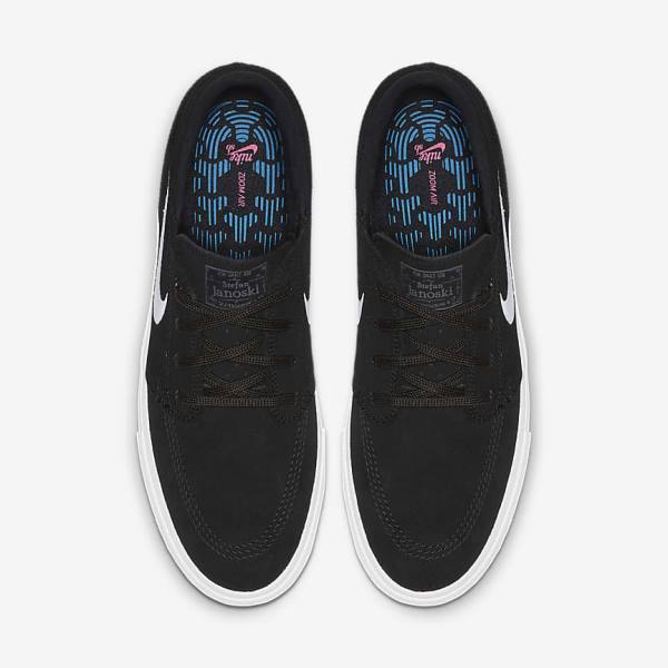 Buty Skate Damskie Nike SB Zoom Stefan Janoski RM Czarne Szare Głęboka Brązowe Białe | NK902KWX