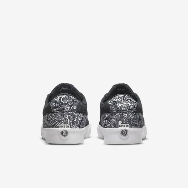 Buty Skate Męskie Nike SB Shane Premium Ciemny Szare Białe Czarne Szare | NK527DKW