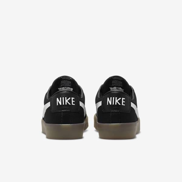 Buty Skate Męskie Nike SB Zoom Blazer Low Pro GT Czarne Białe | NK274YUK