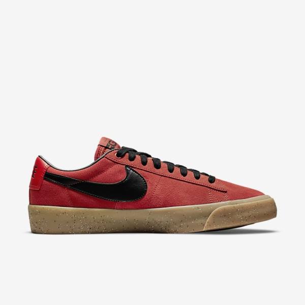 Buty Skate Męskie Nike SB Zoom Blazer Low Pro GT Głęboka Brązowe Czarne | NK369JZI