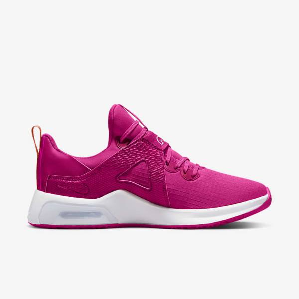 Buty Treningowe Damskie Nike Air Max Bella TR 5 Różowe Białe Żółte | NK205BCK