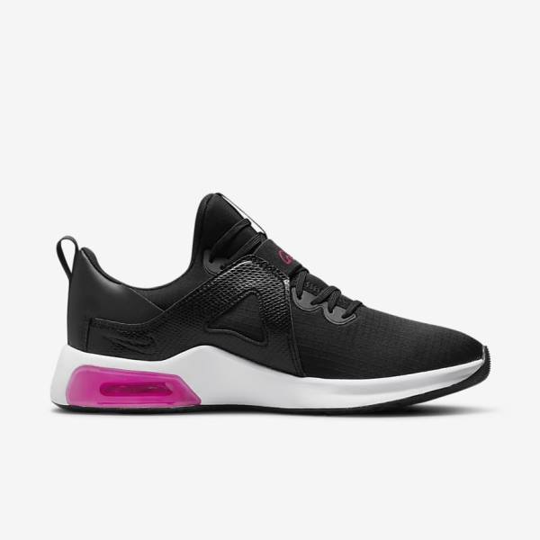 Buty Treningowe Damskie Nike Air Max Bella TR 5 Czarne Białe Różowe | NK834DVU