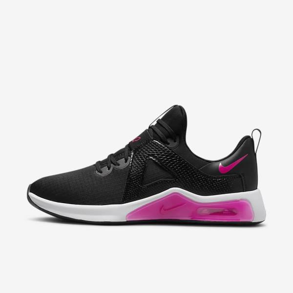 Buty Treningowe Damskie Nike Air Max Bella TR 5 Czarne Białe Różowe | NK834DVU