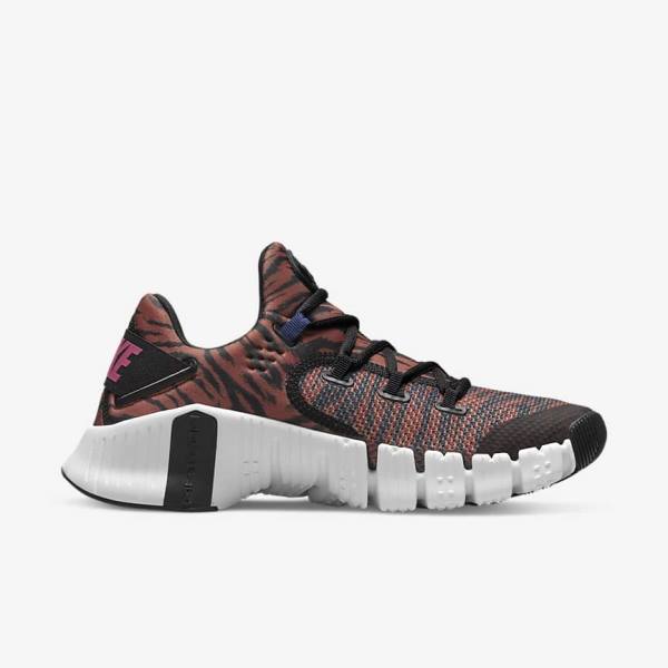 Buty Treningowe Damskie Nike Free Metcon 4 Białe Czarne | NK407HON