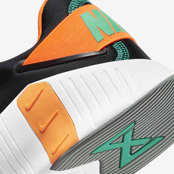 Buty Treningowe Damskie Nike Free Metcon 4 Czarne Pomarańczowe Białe Turkusowe | NK456AVE