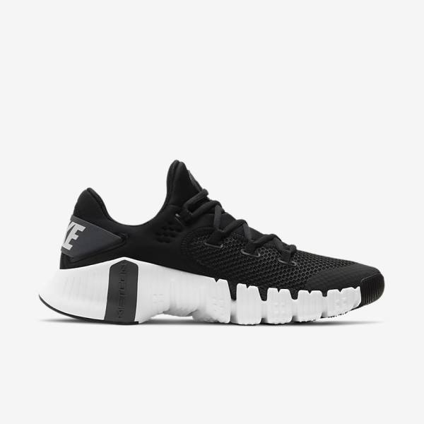 Buty Treningowe Damskie Nike Free Metcon 4 Czarne Szare | NK759JXV