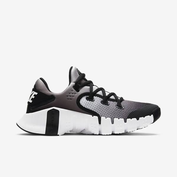 Buty Treningowe Damskie Nike Free Metcon 4 Czarne Różowe | NK762JWY