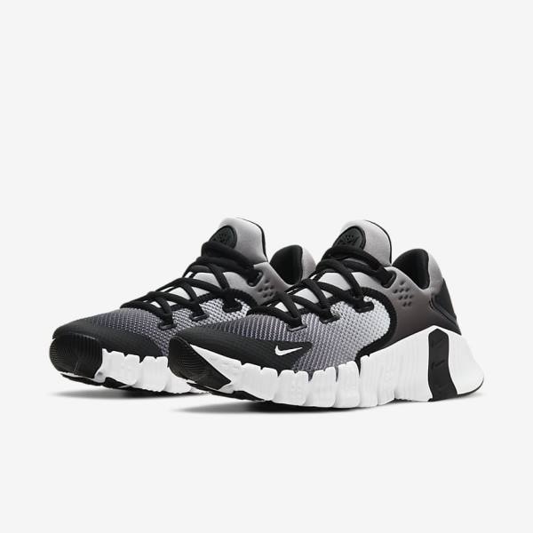 Buty Treningowe Damskie Nike Free Metcon 4 Czarne Różowe | NK762JWY