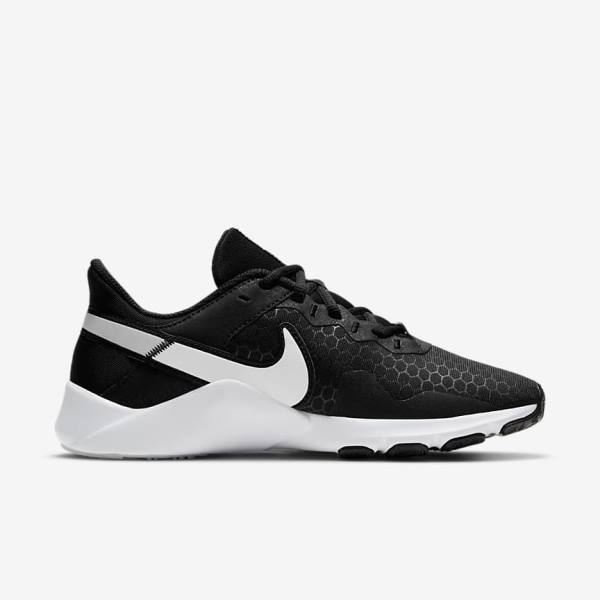 Buty Treningowe Damskie Nike Legend Essential 2 Platyna Fioletowe Szare Fioletowe Białe | NK856JKO