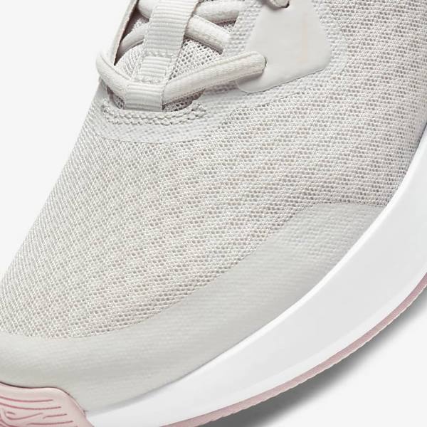 Buty Treningowe Damskie Nike MC Trainer Platyna Różowe Białe Metal Srebrne | NK934SME