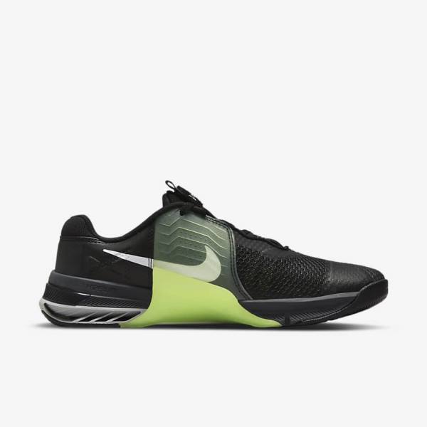 Buty Treningowe Damskie Nike Metcon 7 Czarne Szare Białe | NK263QKW