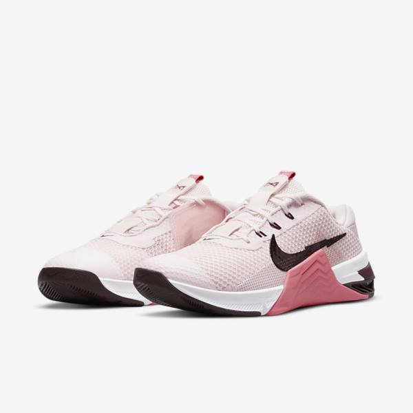 Buty Treningowe Damskie Nike Metcon 7 Czarne Turkusowe Pomarańczowe Zielone | NK346OXJ