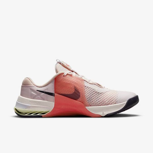 Buty Treningowe Damskie Nike Metcon 7 Głęboka Różowe Głęboka Zielone Fioletowe | NK681CTS