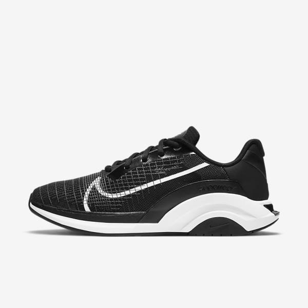 Buty Treningowe Damskie Nike ZoomX SuperRep Surge Endurance Class Czarne Białe | NK063OTR