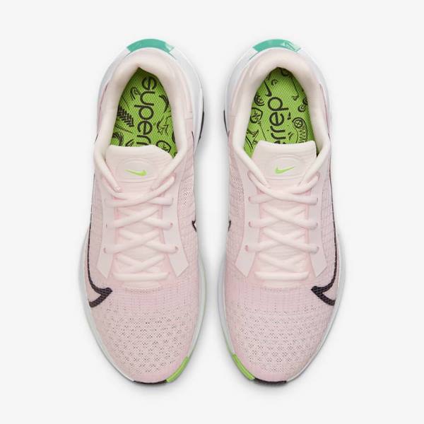 Buty Treningowe Damskie Nike ZoomX SuperRep Surge Endurance Class Głęboka Różowe Zielone Czarne | NK497JRL