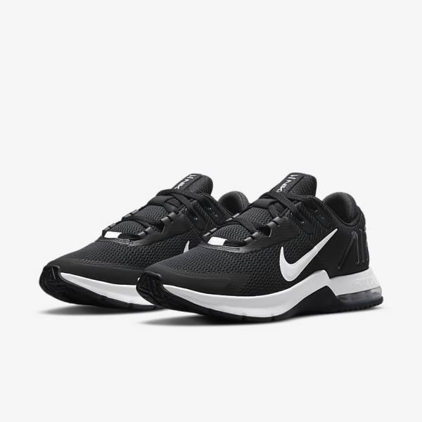 Buty Treningowe Męskie Nike Air Max Alpha Trainer 4 Czarne Ciemny Szare Białe | NK301GNH