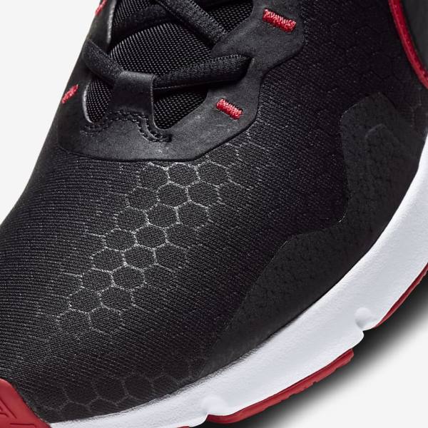 Buty Treningowe Męskie Nike Legend Essential 2 Czarne Czerwone Białe | NK140VYP