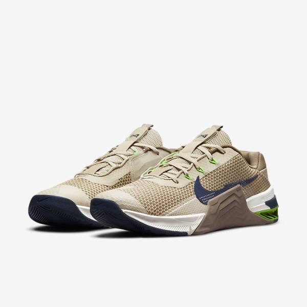 Buty Treningowe Męskie Nike Metcon 7 Niebieskie | NK957URZ