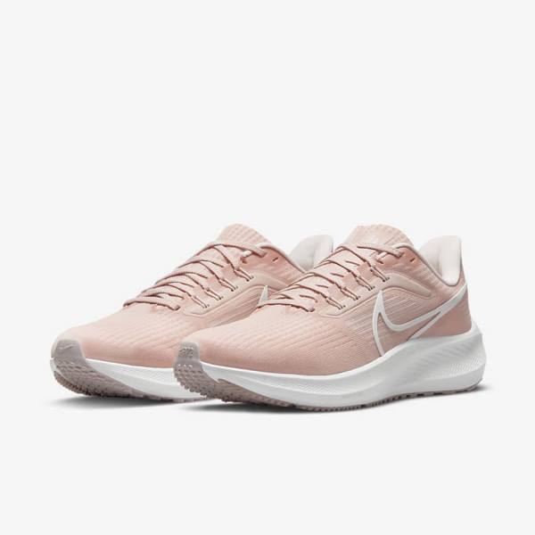 Buty do Biegania Damskie Nike Air Zoom Pegasus 39 Szosowe Różowe Głęboka Różowe Białe | NK708QXG