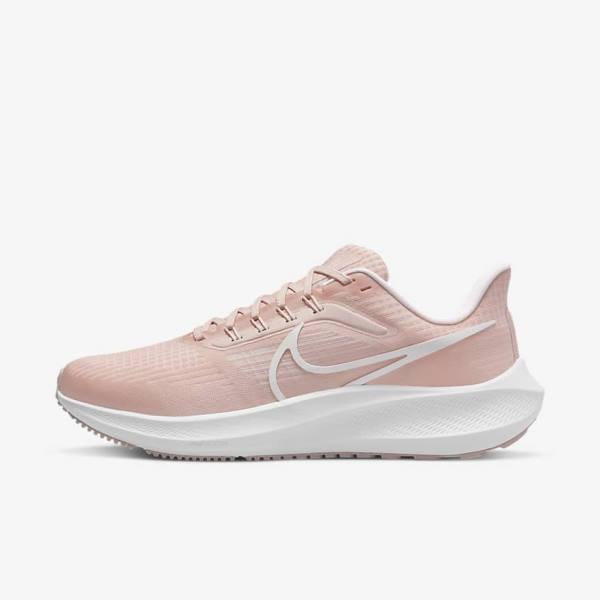 Buty do Biegania Damskie Nike Air Zoom Pegasus 39 Szosowe Różowe Głęboka Różowe Białe | NK708QXG