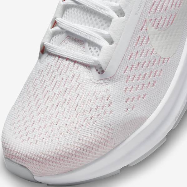 Buty do Biegania Damskie Nike Air Zoom Structure 24 Szosowe Białe Głęboka Różowe Szare Zielone | NK108NRT