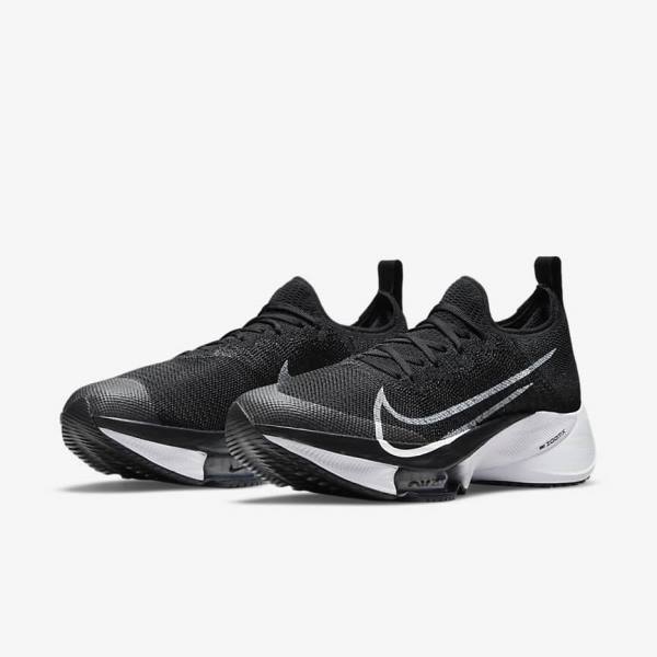 Buty do Biegania Damskie Nike Air Zoom Tempo NEXT% Szosowe Czarne | NK920KYO