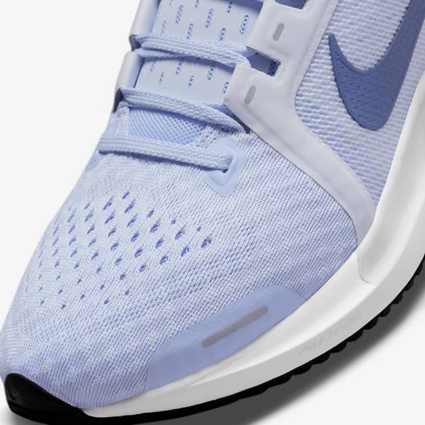 Buty do Biegania Damskie Nike Air Zoom Vomero 16 Szosowe Głęboka Niebieskie Szare Białe Granatowe | NK317WCE