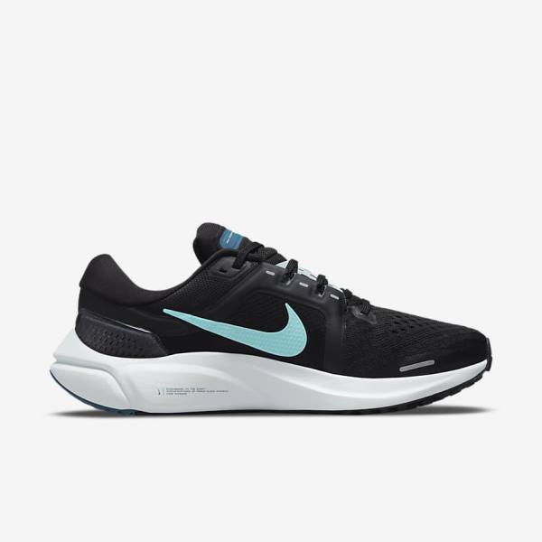 Buty do Biegania Damskie Nike Air Zoom Vomero 16 Szosowe Czarne Głęboka Turkusowe Zielone | NK792KND