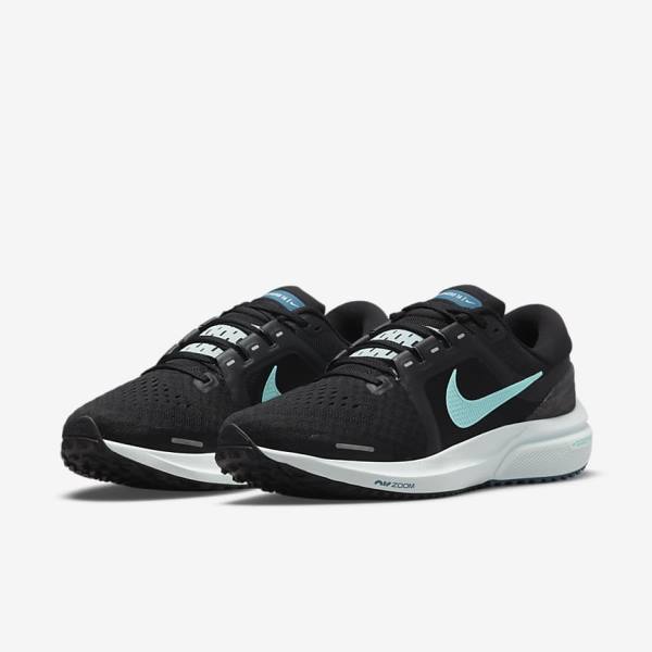 Buty do Biegania Damskie Nike Air Zoom Vomero 16 Szosowe Czarne Głęboka Turkusowe Zielone | NK792KND